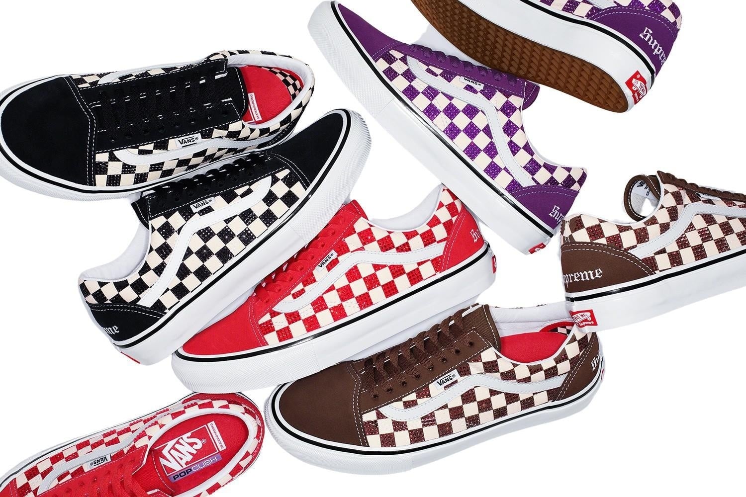 Supreme®/Swarovski® Vans® Old Skool